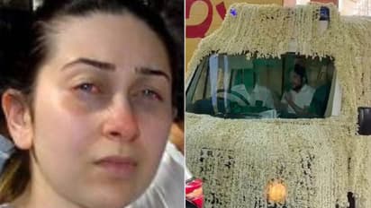 Karisma Kapoor’s ex-husband Sunjay Kapur’s last rites held in Delhi, watch viral videos