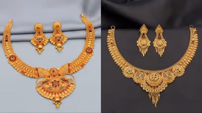 gold necklace designs with price