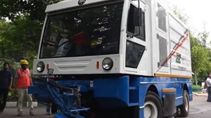 Karnataka Dy CM DK Shivakumar announces launch of CityCat cleaning vehicle for Bengaluru (Photo/X@DKShivakumar)