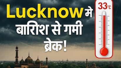 lucknow weather today monsoon update 24 june rain forecast