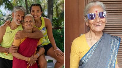 milind soman mother usha fitness