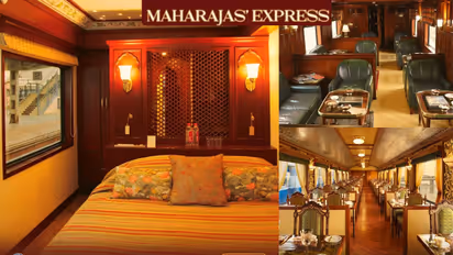 Maharaja Express train ticket fare per person 2025