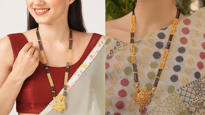 Gold Plated Mangalsutra Designs : 2 हजारांत मिळतील सोनेरी मंगळसूत्र, पाहा ७ ट्रेंडी डिझाईन्स