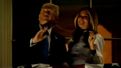 Trump, Melania Dance as They Celebrate US Independence Day with Fireworks Display Over Washington 