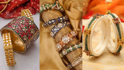 Best bridal Rajwadi bangles for Sawan special look