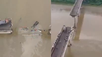 Gambhira Bridge Collapse Drone