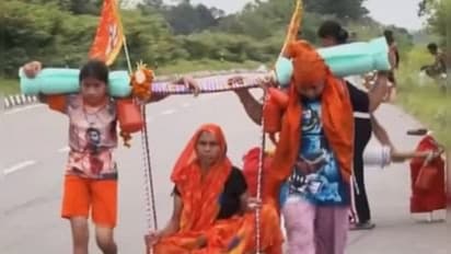 sawan 2025 hapur bahu kawad yatra mother in law