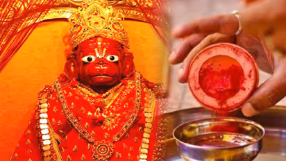 হনুমান জির সারা শরীরে কেন সিঁদুর মাখানো থাকে, জানেন? এই দেবতার সিঁদুর প্রীতির রহস্য