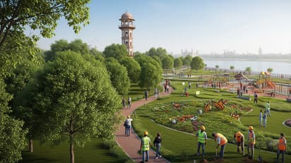 lucknow gomti bio diversity park development starts