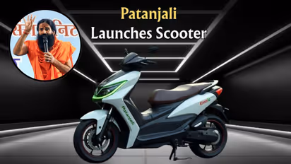 Patanjali Electric Scooter : १५० किमी रेंज, ५ वर्ष वॉरंटी, किंमत बघून आश्चर्याचा बसेल धक्का