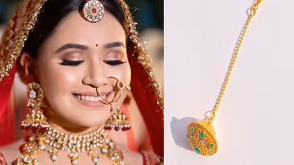 jodhpuri gold borla design