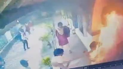 Odisha student set herself ablaze