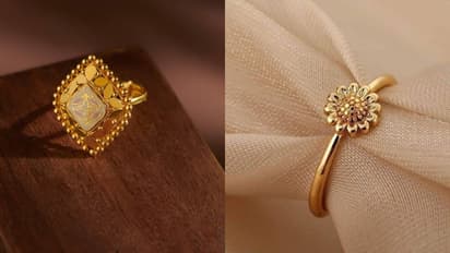 22 Carat Golden Ring design