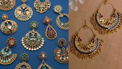 Latest Meenakari earrings designs for Rakshabandhan 2025