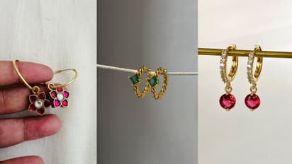 Affordable 3 gram gold bali designs every sister would love on Raksha Bandhan