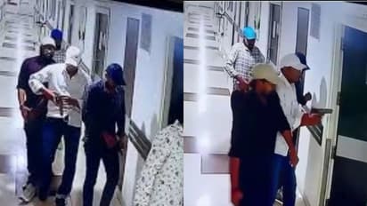 cctv video of goonda attack