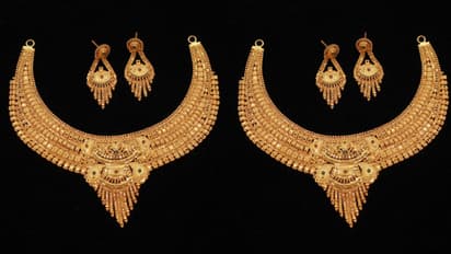 30 gram gold necklace designs for wedding wear