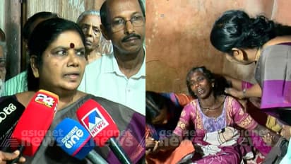 Chinchu Rani visited student's family (Asianet News)