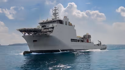 India commissions first indigenous diving support vessel INS Nistar