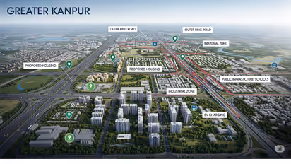 greater kanpur city industrial development kda