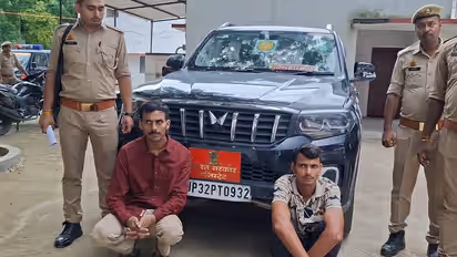 blablacar fake officer robbery etawah arrest