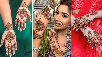 Unique mehndi ideas for Hartalika Teej 2025