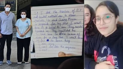 student suicide greater noida sharda university professors named in note