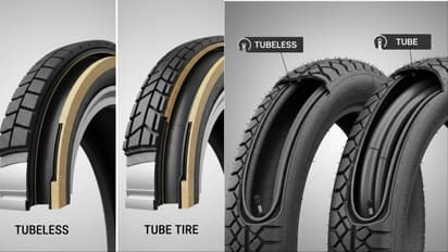 Tubeless vs tube tyre