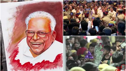 Massive Turnout for VS Achuthanandan’s Funeral Procession as Thousands Brave Rain to Pay Homage