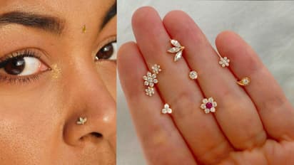 Trendy small nose pin styles for daily wear