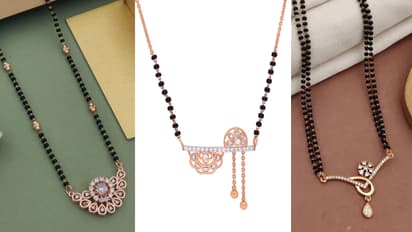 Modern Rose Gold Mangalsutra Designs Latest Ideas