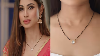 single diamond mangalsutra