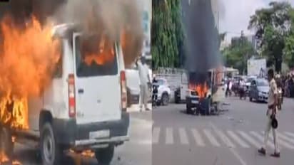 Sumo Victa fire incident Patna