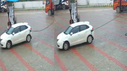 UP petrol pump theft