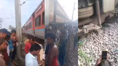 kanpur train accident sabarmati express derailment