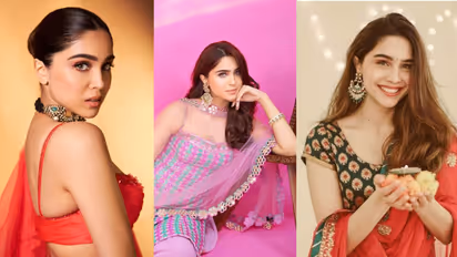 Sharvari Wagh ethnic hairstyle ideas for Rakhi