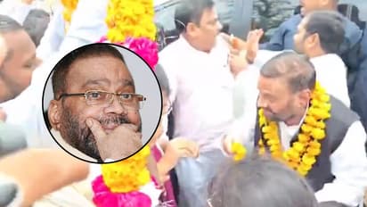 swami prasad maurya attacked in raebareli two youths detained