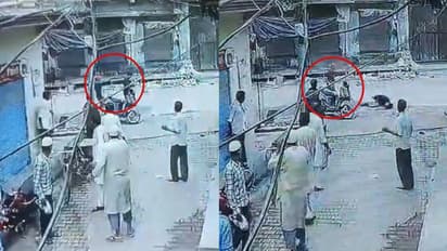 meerut man shot dead property dispute cctv footage