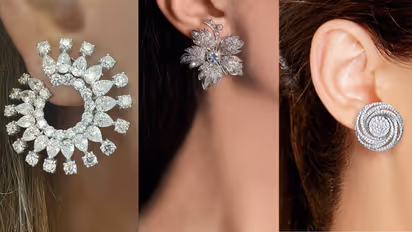 american diamond latest studs design 