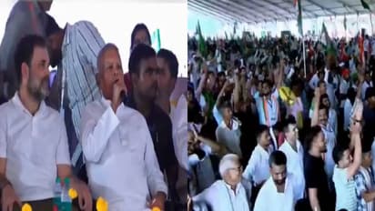 Lalu back in his old style in Sasaram