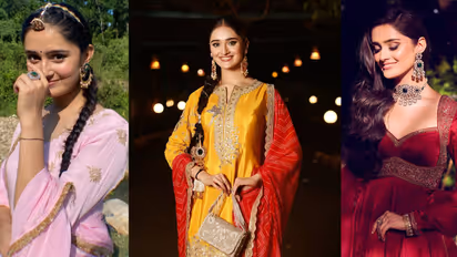 manika vishwakarma hairstyle look