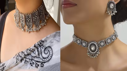 Silver Chokar designs