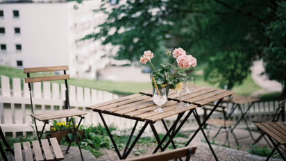 foldable dining table set