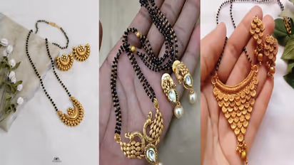 Gold Plated Mangalsutra Designs