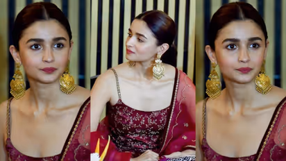 Latest Alia Bhatt style earrings for festive look