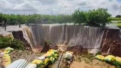 Rajasthan: Land Cave-In After Heavy Rainfall Hits Sawai Madhopur