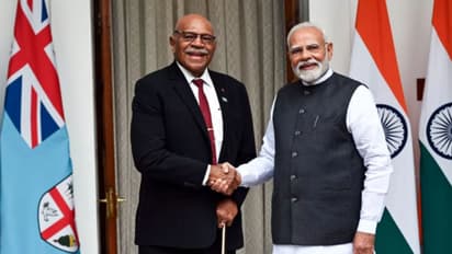 Narendra Modi Sitiveni Rabuka bilateral meeting