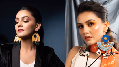 Terracotta fancy earring designs