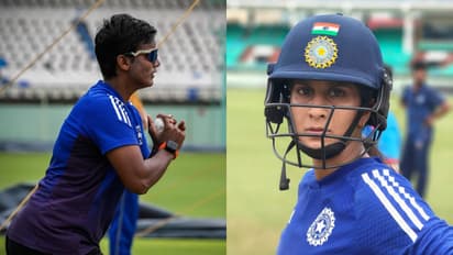 Indian womens team training session 