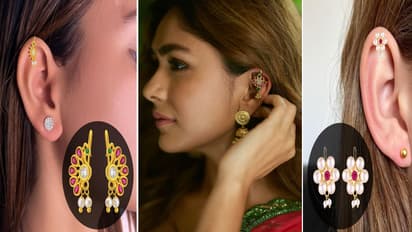 Non Piercing Maharashtrian Bugadi Pressing Earrings Designs in 300Rs